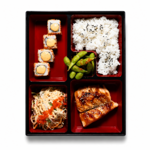 Salmon Teriyaki Bento