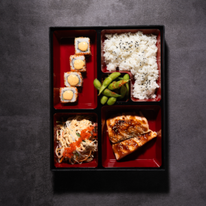 Salmon Teriyaki Bento